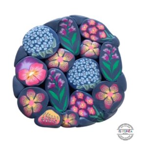 Actualités cane bouquet de fleur bleu marine isycrea bijoux saint malo